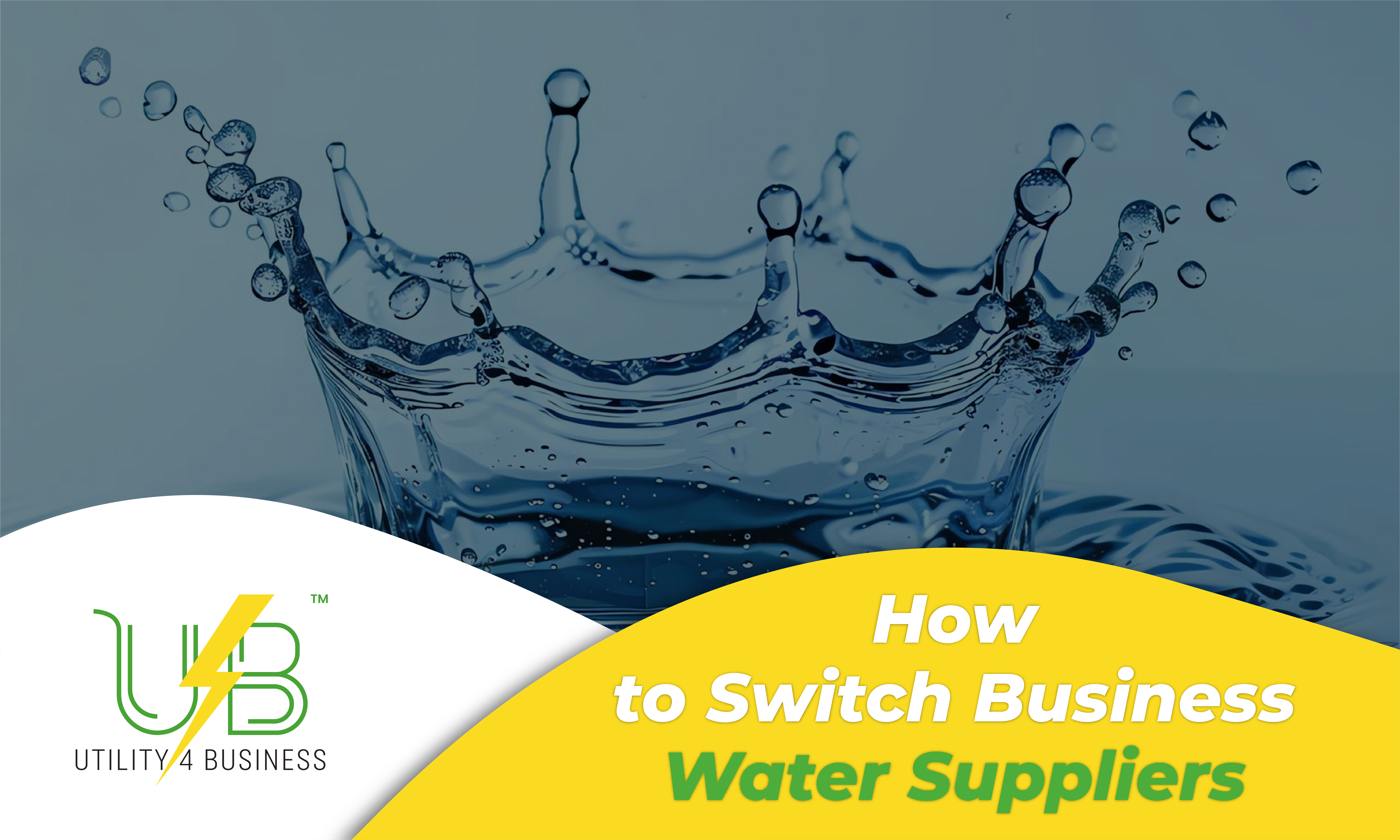 How to Switch Business Water Suppliers